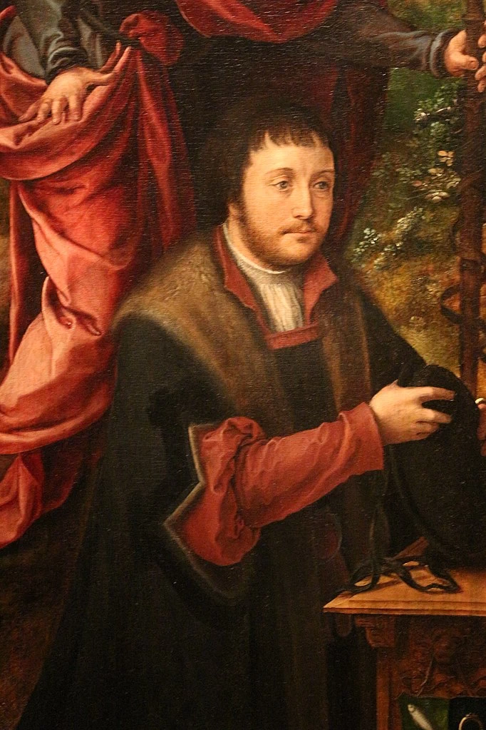 Trittico della crocifissione - Detroit Institute of Arts, dettaglio 1